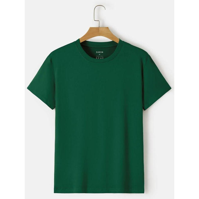 Green Round Neck T-Shirt
