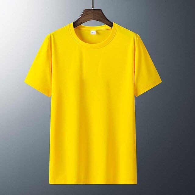 Yellow Round Neck T-Shirt